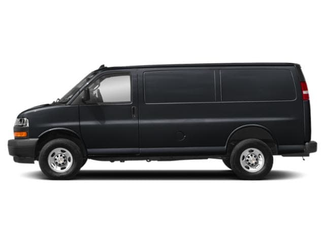 2023 Chevrolet Express Cargo Van Black