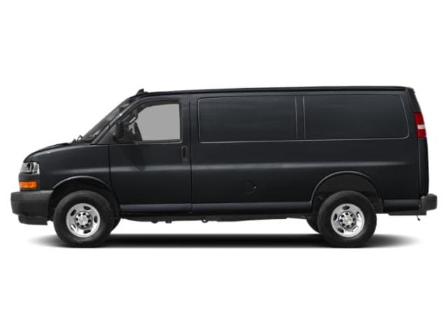 2024 Chevrolet Express Cargo Van Black