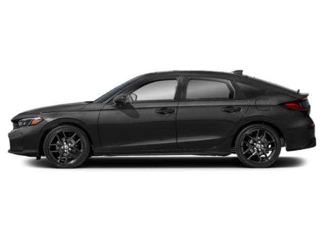 2025 Honda Civic Hatchback Crystal Black Pearl