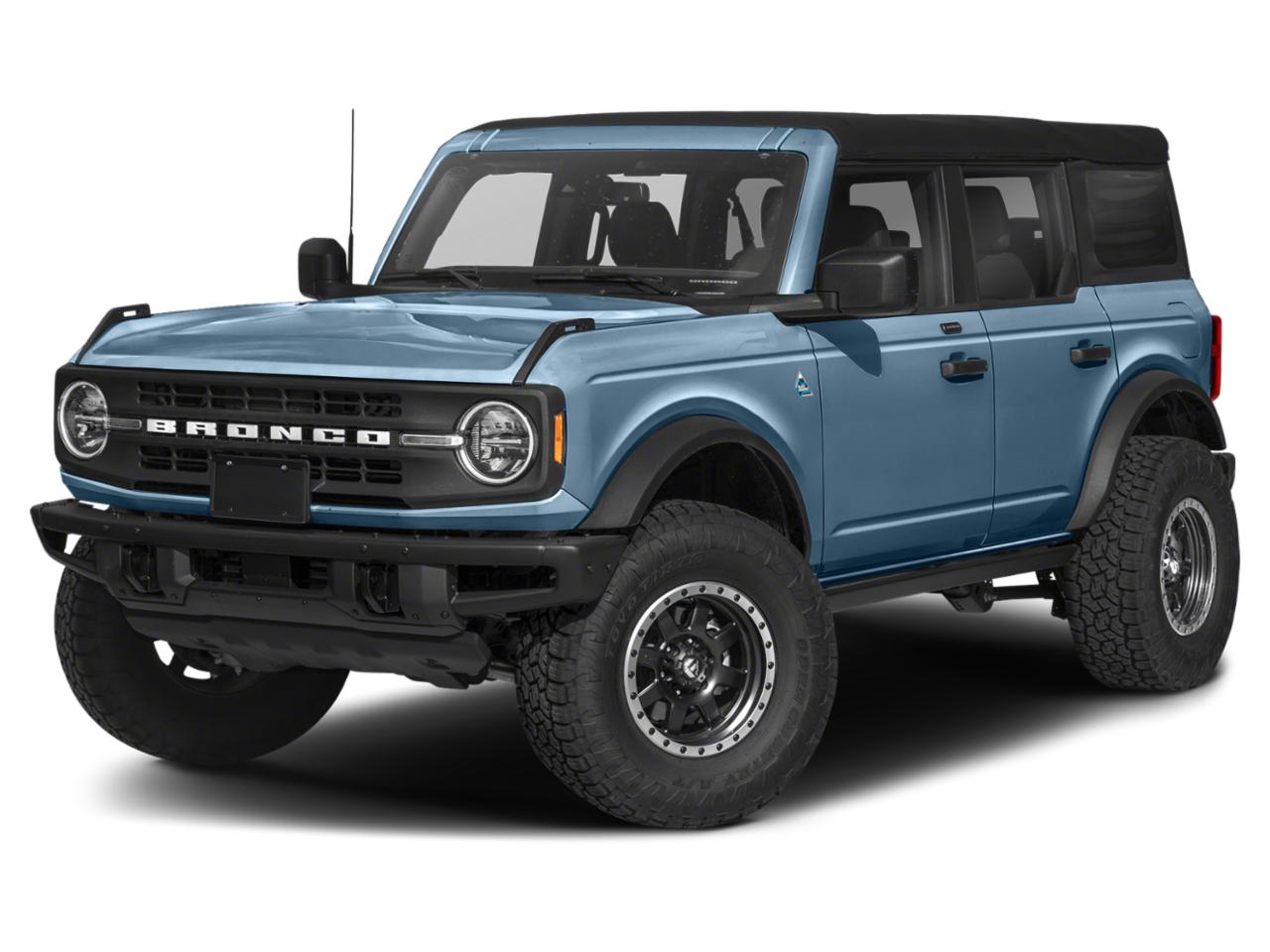 Jada 1/24 Ford Bronco 2021 Open-Top - Metallizzato Blu Candy Con Ruote Extra - Serie Just Trucks