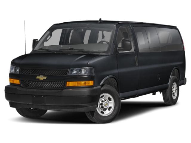 2023 Chevrolet Express Passenger Black