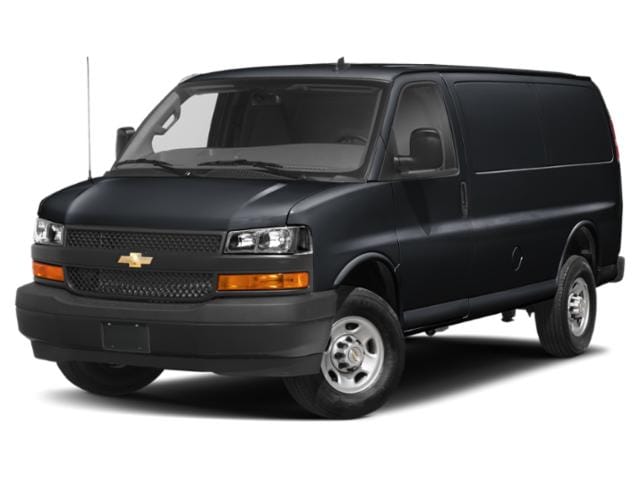 2024 Chevrolet Express Cargo Van Black