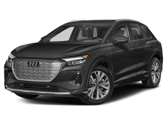 2025 Audi Q4 e-tron Mythos Black Metallic