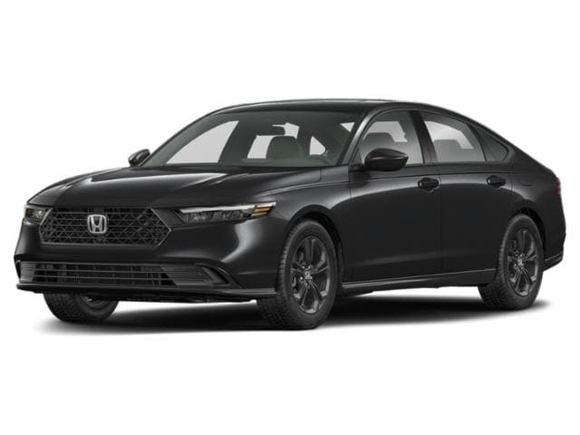 2025 Honda Accord Sedan Crystal Black Pearl