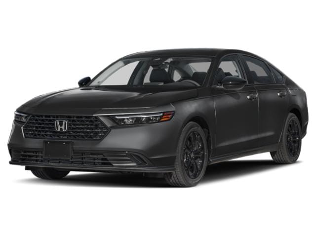 2025 Honda Accord Sedan Crystal Black Pearl