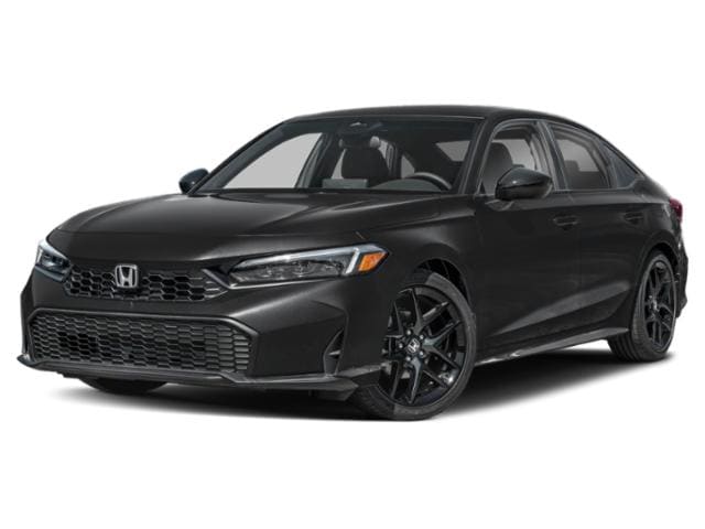 2025 Honda Civic Sedan Crystal Black Pearl