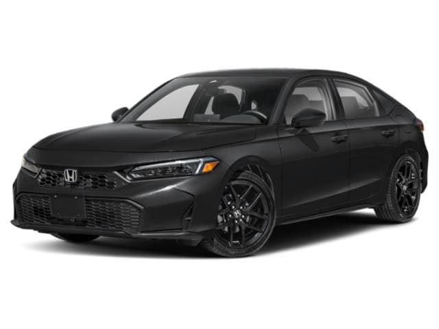2026 Honda Civic Hatchback Crystal Black Pearl