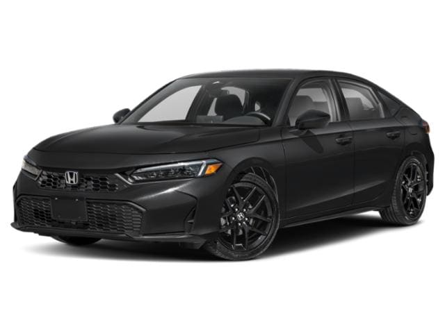 2026 Honda Civic Hatchback Crystal Black Pearl