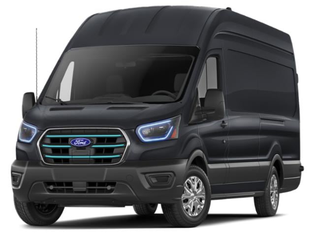 2027 Ford E-Transit Cargo Van Agate Black Metallic