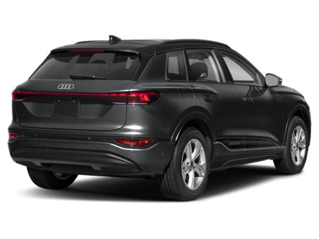 2025 Audi Q6 e-tron Mythos Black Metallic