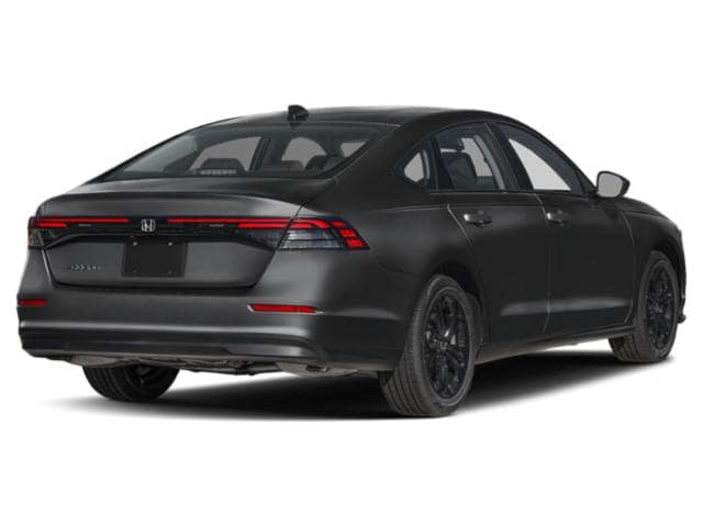 2025 Honda Accord Sedan Crystal Black Pearl