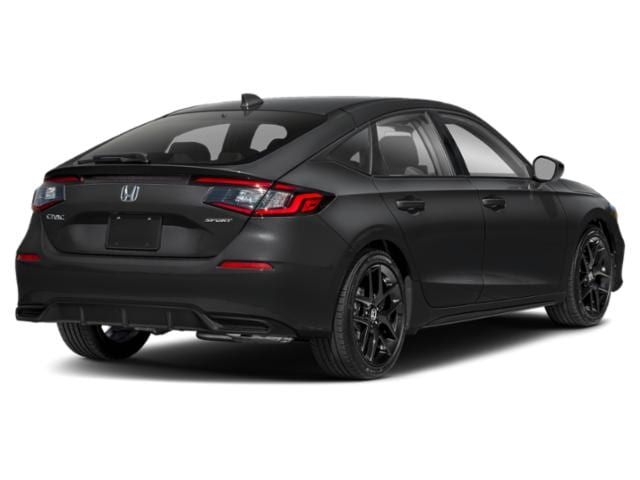 2025 Honda Civic Hatchback Crystal Black Pearl